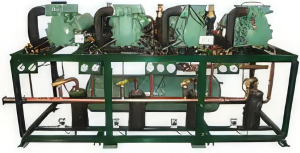 ЦХМ низкотемпературный на базе компрессора Bitzer 4x4VCS-6.2Y (4x4VES-7Y) б/у