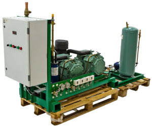 ЦХМ среднетемпературный на базе компрессора Bitzer 2x4FC-5.2Y (2x4FES-5Y) б/у
