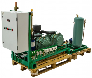 ЦХМ среднетемпературный на базе компрессора Bitzer 2x4J-22.2Y (2x4JE-22Y) б/у