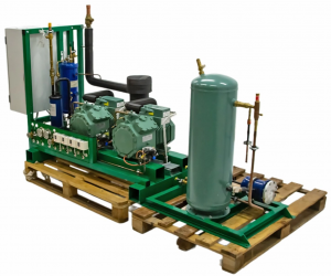 ЦХМ среднетемпературный на базе компрессора Bitzer 2x4NCS-20.2Y (2x4NES-20Y) б/у