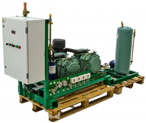 ЦХМ среднетемпературный на базе компрессора Bitzer 2x4TCS-12.2Y (2x4TES-12Y) б/у