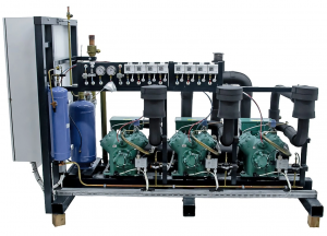 ЦХМ среднетемпературный на базе компрессора Bitzer 3x2CC-4.2Y (3x2CES-4Y) б/у