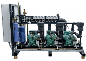 ЦХМ среднетемпературный на базе компрессора Bitzer 3x2EC-3.2Y (3x2EES-3Y) б/у