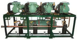 ЦХМ среднетемпературный на базе компрессора Bitzer 4x4PCS-15.2Y (4x4PES-15Y) б/у