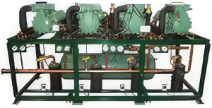ЦХМ среднетемпературный на базе компрессора Bitzer 4x4TCS-12.2Y (4x4TES-12Y) б/у