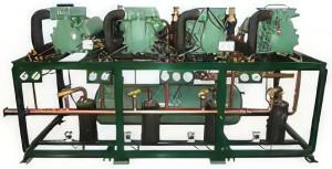 ЦХМ среднетемпературный на базе компрессора Bitzer 4x4VCS-10.2Y (4x4VES-10Y) б/у