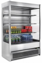 Горка холодильная HICOLD RDM 125/6 20PRO 1350х600х2000 мм, нержавеющая сталь