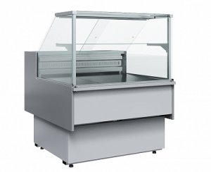 Холодильная витрина   GC110 SM 1,25-1 (с боковинами) (версия 2.0) 9006-9005
