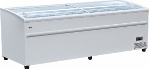 Ларь-бонета морозильная Levin ALPINA 250 НТ/СТ (RAL 9016) с делителями и решетками