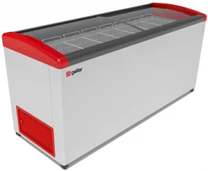 Морозильный ларь Gellar FG 775 E (FG 750 E) красный
