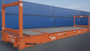 Морской контейнер 40фут Flat Rack б/у