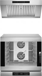 Печь конвекционная с вытяжным зонтом SMEG Professional ALFA625E1HDS+ K4610X