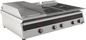 Плита индукционная комбинированная SMART INDUCTION K96-5RKN (с грилем)