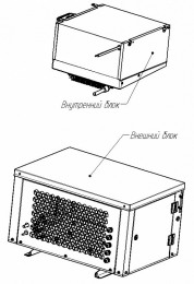 Сплит-система низкотемпературная POLAIR SB109 HU (R404A) с зимним комплектом до -30°С