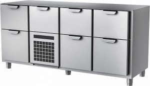 Стол холодильный HappyChef TC B 2-CBR-2-2 без столешницы