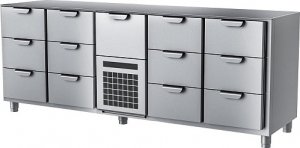 Стол холодильный HappyChef TC B 3-3-CBR-3-3 без столешницы