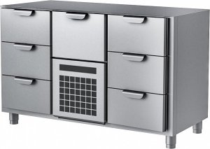 Стол холодильный HappyChef TC B 3-CBR-3 без столешницы