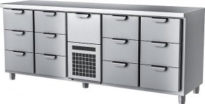 Стол холодильный HappyChef TC GH 3-3-CBR-3-3