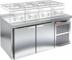 Стол холодильный HICOLD GN 11 BR2 TN LT