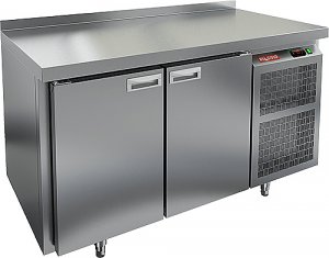 Стол холодильный HICOLD GN 11/TN (R600) с бортом