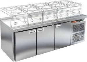 Стол холодильный HICOLD GN 111 BR2 TN LT