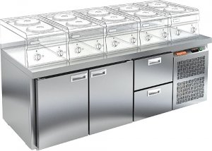 Стол холодильный HICOLD GN 112 BR2 TN LT