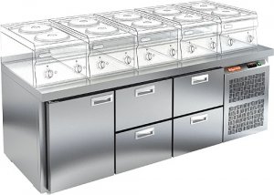 Стол холодильный HICOLD SN 122 BR2 TN LT
