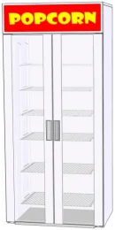Витрина для попкорна RoboLabs VTP-090SD2 .