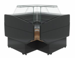 Витрина G120 ATRIUM VM-6 KombiLux (внутренний угол, динамика) без боковин