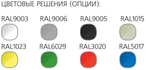 Витрина хлебная Полюс K70 N 1,3-2 без стекла (Хлебная 1,3 Carboma)