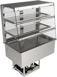 Витрина холодильная BSV-inox VRS 3G/6
