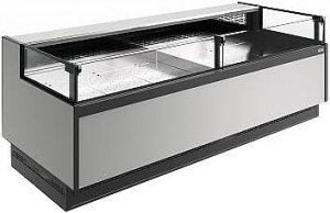 Витрина холодильная Carboma Bavaria 4 GC110 SM 2,0-2 версия 2.0 9006-9005 (без боковин)