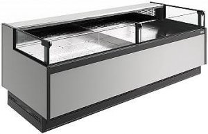 Витрина холодильная Carboma Bavaria 4 GC110 SM 2,5-2 версия 2.0 9006-9005 (без боковин)