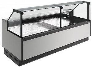 Витрина холодильная Carboma Bavaria 4 GC110 SP 2,5-1 версия 2.0 9006-9005 (без боковин)