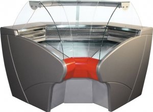 Витрина холодильная Carboma Bavaria G110 VM-6 (ВХСу-2 Bavaria G110 внутренний 90) (динамика, с боковинами)
