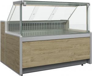 Витрина холодильная Carboma Gelios GC111 SV 1,25-1 1010 (статика, без боковин)