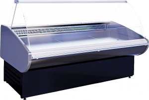 Витрина холодильная CRYSPI Magnum Eco 1250  (с боковинами)