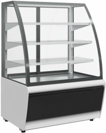 Витрина кондитерская Carboma K70 VV 1,3-1 Standard (ВХСв - 1,3д Люкс Техно)