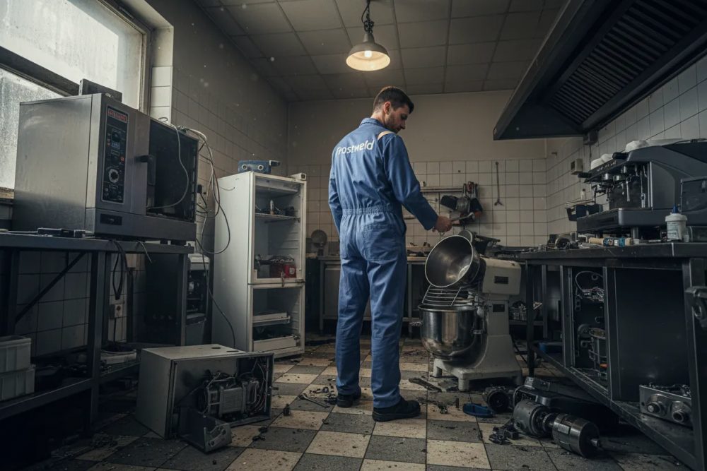 Демонтаж оборудования для общепита